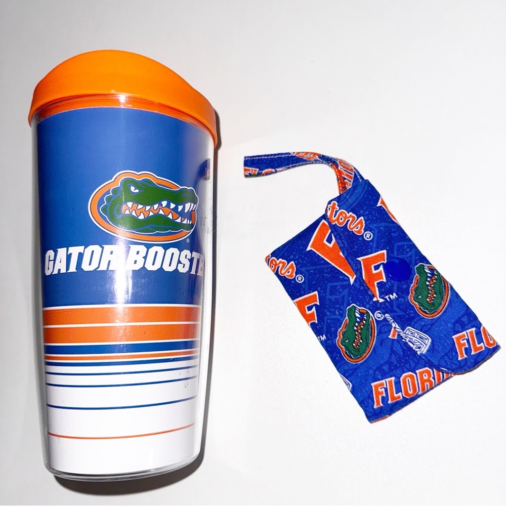 Florida Gators Booster Tumbler with Pouch